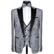 Slim Fit Smoking in Grau