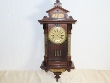 Super schöner kleiner Regulator Uhr  Wanduhr wohl um 1920! H: 58cm
