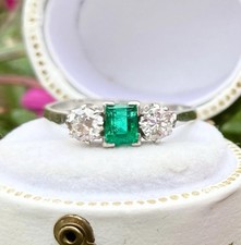 Edler antiker Art Deco Platin