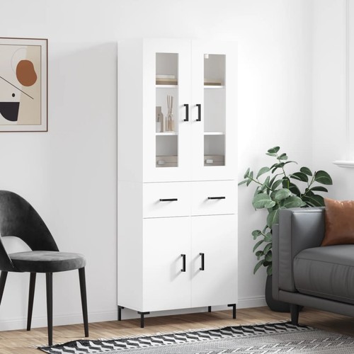 Highboard schrank betongrau - highboard,