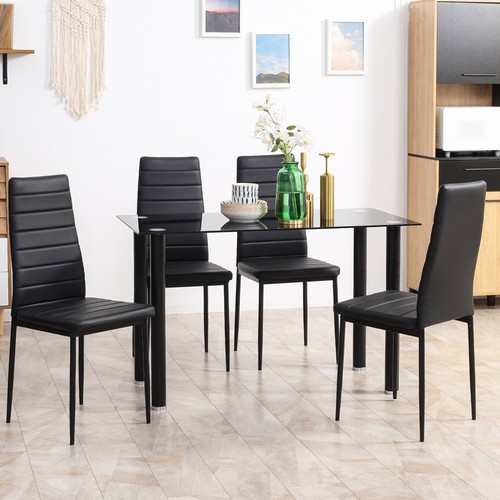 Homcom tlg essgruppe - homcom, 5-tlg.
