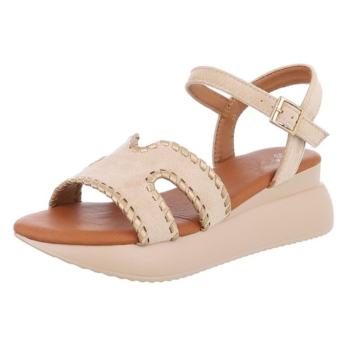 Damen keilsandaletten mit - damen,
