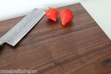 Schneidebrett Nussbaum Massiv