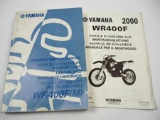 Yamaha WR400F WR400 F (M) 5GS6 Reparaturanleitung Werkstatthandbuch 1999 Wartung