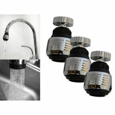 3 x Wasserhahn Perlator Luftsprudler Wasserfilter Strahlregler Schwenkbrause