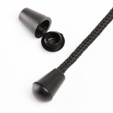 Kordelende "110/05" mit 1 Loch für Schnüre und Kordeln bis 4mm Stärke