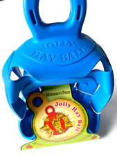 Pferdespielzeug Jolly Pets Hay Pferdeball Beschäftigung Auslastung blau 20 JO100
