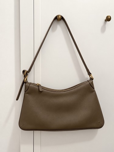 Zara echtleder schultertasche - zara,