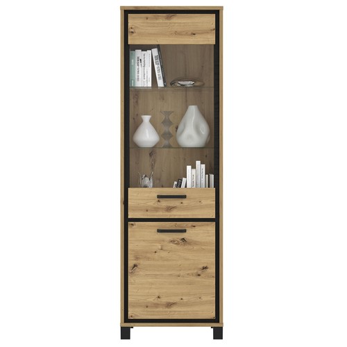Vitrine artisan eiche 64 - -,