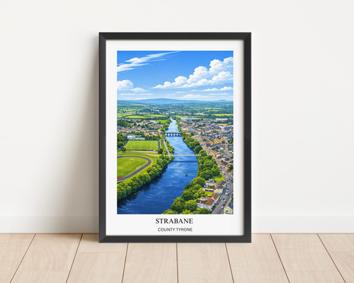 Strabane county tyrone druck - county,