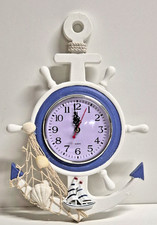 Maritime Quarz Wanduhr im