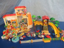 5567 5568 MEGA Kita + Spielplatz Erweiterung Massig Figuren Möbel Playmobil 7685