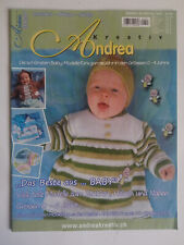 Andrea Kreativ Baby Nr. 03-03 - Modelle zum stricken, häkeln + nähen von 0-4 J.