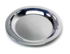 Edelstahl Teller BasicNature - Ausführung: flach, ca. 600 ml - Outdoor, Camping