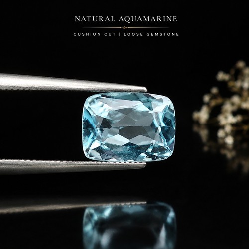 Natürlicher aquamarin - ct,