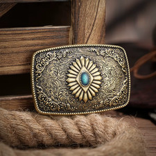 Gürtelschnalle für Wechselgürtel  Western Belt Buckle Cowboy Line Dance Cowgirl