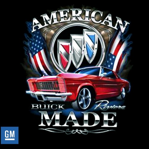 Buick shirt riviera - t-shirt, us-car
