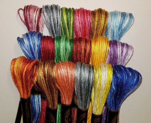 Siro multicolor stickgarn - multicolor,