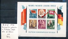 DDR Block 8B  F3a  (nach Schrage )    ,  ** postfrisch   (0369)