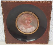 Altes Miniaturporträt