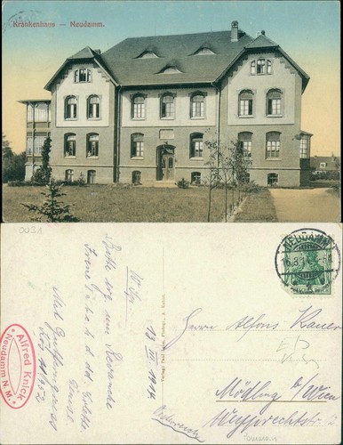Postcard neudamm - neudamm, (neumark)