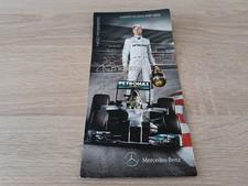 Autogrammkarte Nico Rosberg Formel 1 WM 2014 Guter Zustand Original Signiert