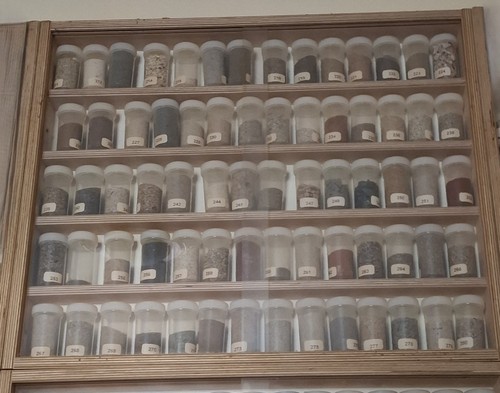 Sandsammlung aus aller welt - aus,