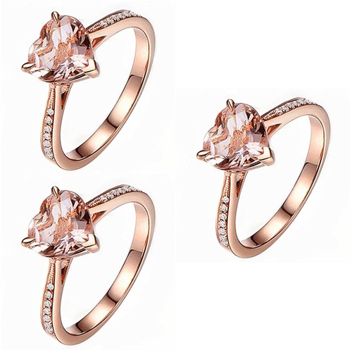 Stücke herz schmuck ringe - 3,