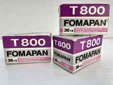 FOMA Pan T800 135/36+2 Drei Filme ISO800 KLEINBILDFORMAT MHD 12/1998 sehr selten