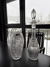 Konvolut Bleikristall Vase und