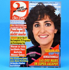 die zwei 40-1990 vom 27.09. Paola Kurt Felix Peter Maffay Joan Collins R. Welch