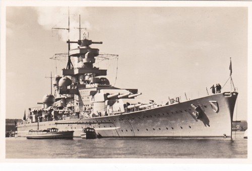 Schlachtschiff scharnhorst - ak,