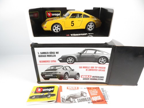 Bburago porsche carrera - 1:18,