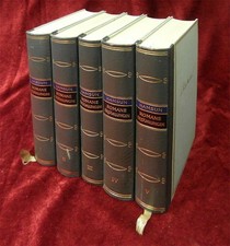 Knut Hamsun: Sämtliche Romane und Erzählungen, 5 Bde. komplett. HLeder