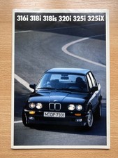 Prospekt BMW 3er - E 30 - 316i 318i 318is 320i 325i 325iX - 1990