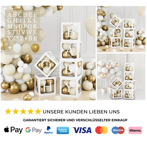 Babyparty luftballon boxen - babyparty,