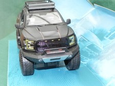Ford F150 Raptor schwarz 2017 Monstertruck 4x4 1:24 Pickup Diecast Modell 32521