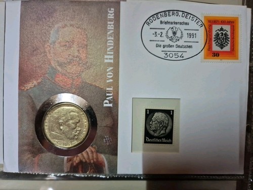 Brd numisbrief rm - brd, 5