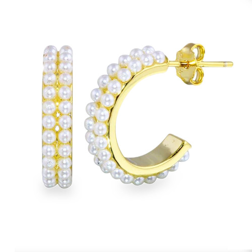 Damen 14k vergoldete perlen - damen,