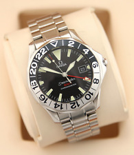 Omega Seamaster GMT 50th Anniversary Edition 41mm Automatik Schwerty Full Set