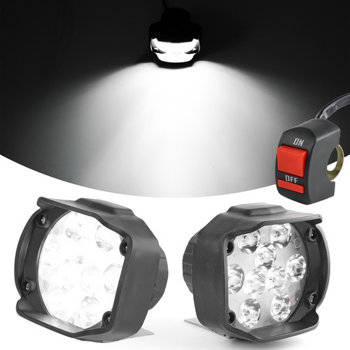 Pair led scheinwerfer motorrad - scheinwerfer,