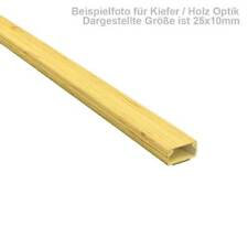 Kabelkanal Kiefer Fichte Holz Optik braun hell Aufputz 2x1m