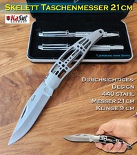 LAGUIOLE Skelet 21cm Taschenmesser Klappmesser Camping Outdoor Messer Jagdmesser