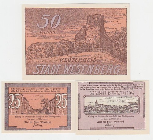 Kompl serie mit banknoten - mit, 3