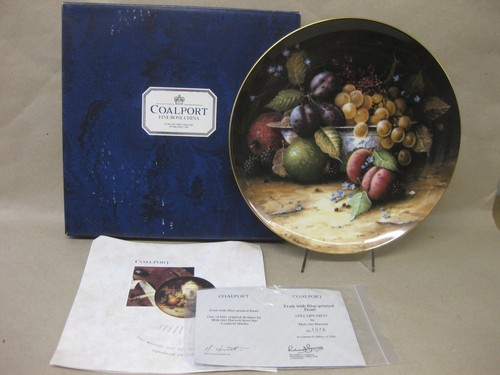 Coalport stillleben obstteller - stillleben,
