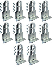 10x Bettbeschlag Bettverbinder Mittelbalken 140 mm Einhänge-Verbinder Lattenrost