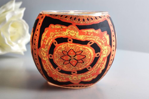 Leuchtglas 404 lotus 11cm deko - 404,