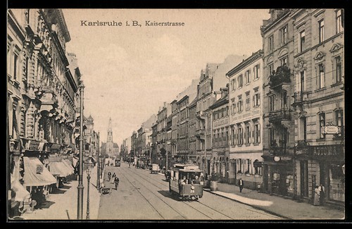 Karlsruhe kaiserstrasse mit - karlsruhe,,