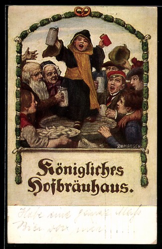 Künstler ludwig von - künstler-ak,