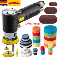 Mini poliermaschine Druckluft Polierer 25mm 50mm 75mm Exzenter Schleifer DHL